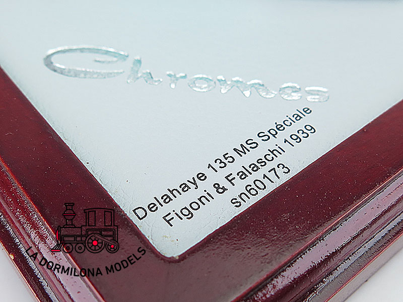 IE460 Chromes Delahaye 135 MS Figoni & Falaschi 1939 1:43 - Francia - OVP