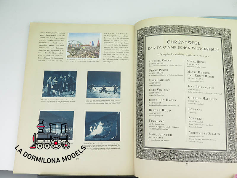 DL1201 - Winter-Olympiade 1936 (Garmisch-Partenkirchen) - 3